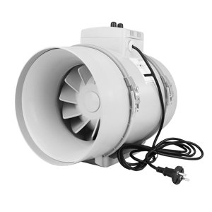 Profesionální ventilátor do potrubí Ø 315 mm s teplotním čidlem a regulátorem otáček